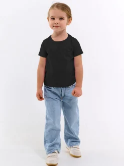 GATE Koszulka basic z elastyczną gumką|Dzieci Dziewczynki·Koszulki I Topy