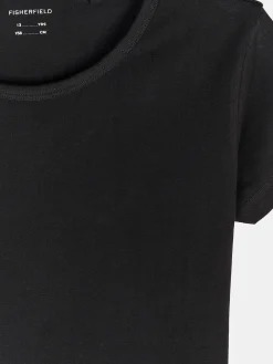 GATE Koszulka basic z elastyczną gumką|Dzieci Dziewczynki·Koszulki I Topy