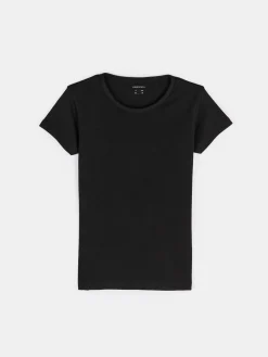 GATE Koszulka basic z elastyczną gumką|Dzieci Dziewczynki·Koszulki I Topy