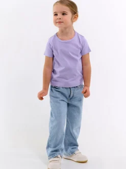 GATE Koszulka basic z elastyczną gumką|Dzieci Dziewczynki·Koszulki I Topy