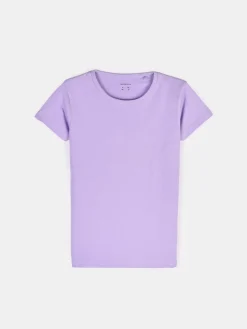 GATE Koszulka basic z elastyczną gumką|Dzieci Dziewczynki·Koszulki I Topy