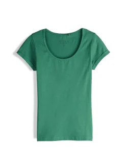 GATE Koszulka basic z elastyczną gumką| Koszulki I Topy·Koszulki