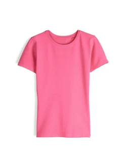 GATE Koszulka basic z elastyczną gumką| Koszulki I Topy·Koszulki