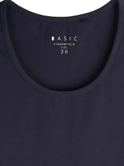 GATE Koszulka basic z elastyczną gumką| Koszulki I Topy·Koszulki