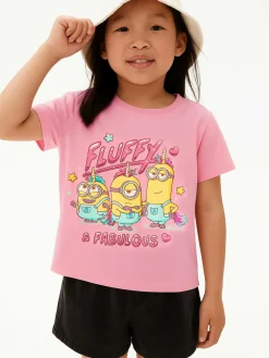 GATE Koszulka bawełniana Minionki|Dzieci Dziewczynki·Koszulki I Topy