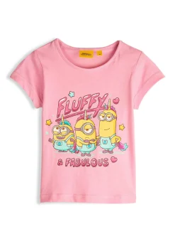 GATE Koszulka bawełniana Minionki|Dzieci Dziewczynki·Koszulki I Topy