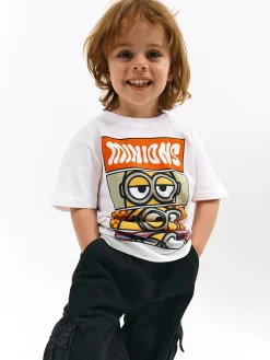 GATE Koszulka bawełniana Minionki|Dzieci Chłopcy·Koszulki