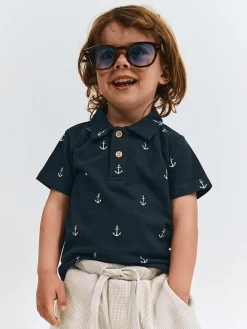 GATE Koszulka polo z nadrukiem|Dzieci Chłopcy·Koszulki