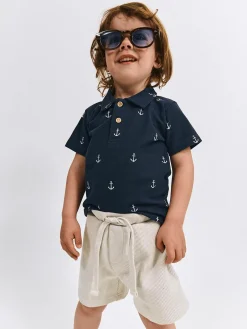 GATE Koszulka polo z nadrukiem|Dzieci Chłopcy·Koszulki