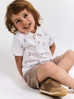 GATE Koszulka polo z nadrukiem|Dzieci Chłopcy·Koszulki