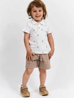 GATE Koszulka polo z nadrukiem|Dzieci Chłopcy·Koszulki