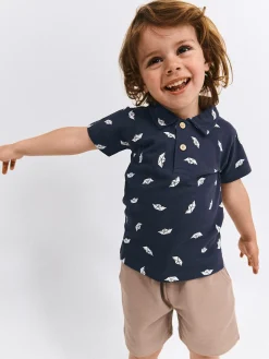 GATE Koszulka polo z nadrukiem|Dzieci Chłopcy·Koszulki