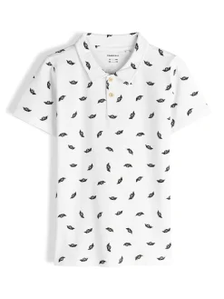 GATE Koszulka polo z nadrukiem|Dzieci Chłopcy·Koszulki