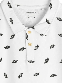 GATE Koszulka polo z nadrukiem|Dzieci Chłopcy·Koszulki