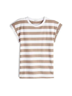 GATE Koszulka w prążki| Koszulki I Topy·Koszulki