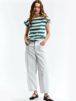 GATE Koszulka w prążki| Koszulki I Topy·Koszulki