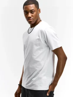 GATE Koszulka w strukturalny wzór| Koszulki·Koszulki ☀️|Koszulki·Basic Koszulki I Podkoszulki