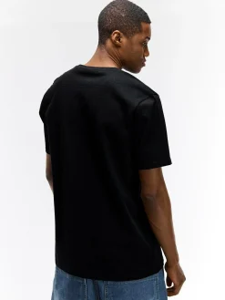 GATE Koszulka w strukturalny wzór| Koszulki·Koszulki ☀️|Koszulki·Basic Koszulki I Podkoszulki