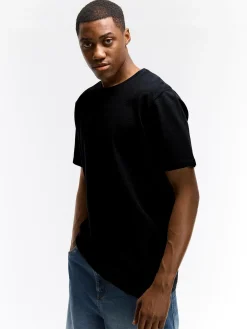 GATE Koszulka w strukturalny wzór| Koszulki·Koszulki ☀️|Koszulki·Basic Koszulki I Podkoszulki