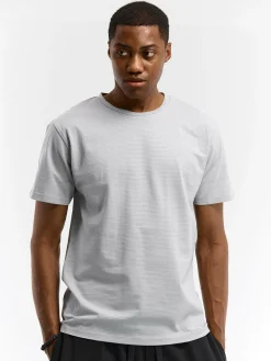 GATE Koszulka w strukturalny wzór| Koszulki·Koszulki ☀️|Koszulki·Basic Koszulki I Podkoszulki