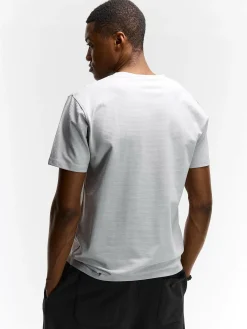 GATE Koszulka w strukturalny wzór| Koszulki·Koszulki ☀️|Koszulki·Basic Koszulki I Podkoszulki