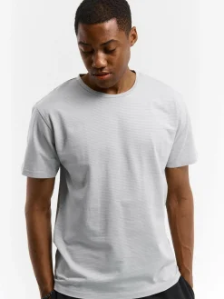 GATE Koszulka w strukturalny wzór| Koszulki·Koszulki ☀️|Koszulki·Basic Koszulki I Podkoszulki