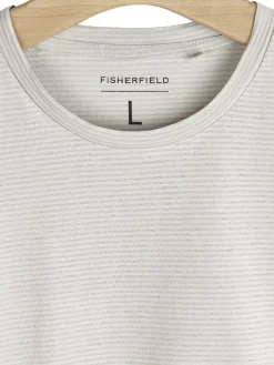 GATE Koszulka w strukturalny wzór| Koszulki·Koszulki ☀️|Koszulki·Basic Koszulki I Podkoszulki