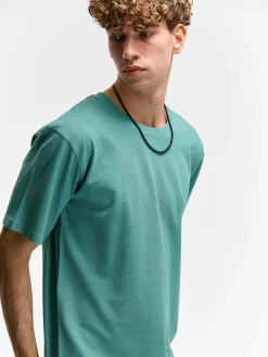 GATE Koszulka w strukturalny wzór| Koszulki·Koszulki ☀️|Koszulki·Basic Koszulki I Podkoszulki