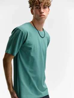 GATE Koszulka w strukturalny wzór| Koszulki·Koszulki ☀️|Koszulki·Basic Koszulki I Podkoszulki