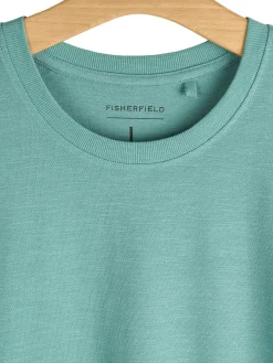 GATE Koszulka w strukturalny wzór| Koszulki·Koszulki ☀️|Koszulki·Basic Koszulki I Podkoszulki