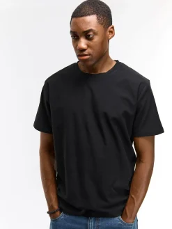 GATE Koszulka w strukturalny wzór| Koszulki·Koszulki ☀️|Koszulki·Basic Koszulki I Podkoszulki