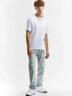 GATE Koszulka w strukturalny wzór| Koszulki·Koszulki ☀️|Koszulki·Basic Koszulki I Podkoszulki