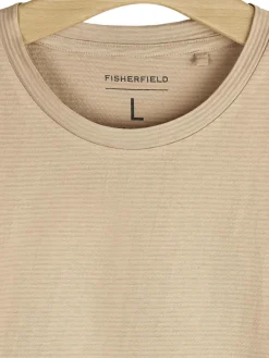 GATE Koszulka w strukturalny wzór| Koszulki·Koszulki ☀️|Koszulki·Basic Koszulki I Podkoszulki