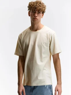 GATE Koszulka w strukturalny wzór| Koszulki·Koszulki ☀️|Koszulki·Basic Koszulki I Podkoszulki