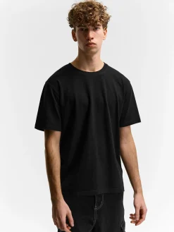 GATE Koszulka w strukturalny wzór| Koszulki·Koszulki ☀️|Koszulki·Basic Koszulki I Podkoszulki