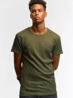 GATE Koszulka w strukturalny wzór| Koszulki·Koszulki ☀️|Koszulki·Basic Koszulki I Podkoszulki