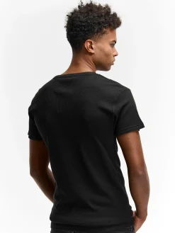 GATE Koszulka w strukturalny wzór| Koszulki·Koszulki ☀️|Koszulki·Basic Koszulki I Podkoszulki