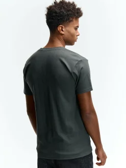 GATE Koszulka w strukturalny wzór| Koszulki·Koszulki ☀️|Koszulki·Basic Koszulki I Podkoszulki