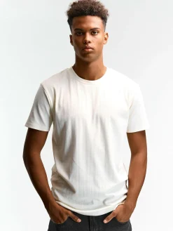 GATE Koszulka w strukturalny wzór| Koszulki·Koszulki ☀️|Koszulki·Basic Koszulki I Podkoszulki