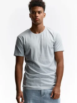 GATE Koszulka w strukturalny wzór| Koszulki·Koszulki ☀️|Koszulki·Basic Koszulki I Podkoszulki