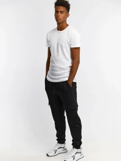 GATE Koszulka w strukturalny wzór| Koszulki·Koszulki ☀️|Koszulki·Basic Koszulki I Podkoszulki