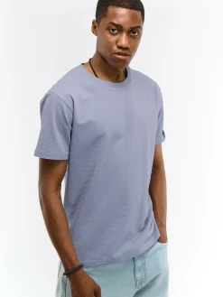 GATE Koszulka w strukturalny wzór| Koszulki·Koszulki ☀️|Koszulki·Basic Koszulki I Podkoszulki