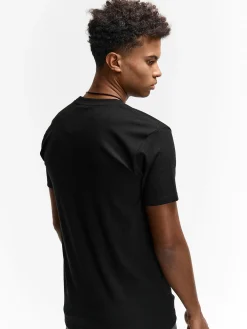 GATE Koszulka w strukturalny wzór| Koszulki·Koszulki ☀️|Koszulki·Basic Koszulki I Podkoszulki