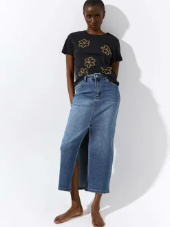 GATE Koszulka z aplikacją| Koszulki I Topy·Koszulki