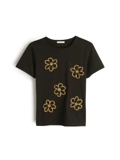 GATE Koszulka z aplikacją| Koszulki I Topy·Koszulki