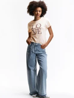 GATE Koszulka z aplikacją| Koszulki I Topy·Koszulki|Koszulki I Topy·Koszulki Z Nadrukiem