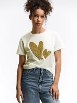 GATE Koszulka z aplikacją| Koszulki I Topy·Koszulki