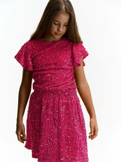 GATE Koszulka z cekiny|Dzieci Dziewczynki·Koszulki I Topy