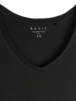 GATE Koszulka z dekoltem w serek| Koszulki I Topy·Koszulki