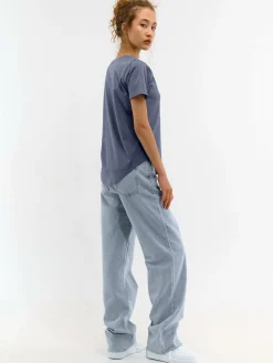 GATE Koszulka z dekoltem w serek| Koszulki I Topy·Koszulki